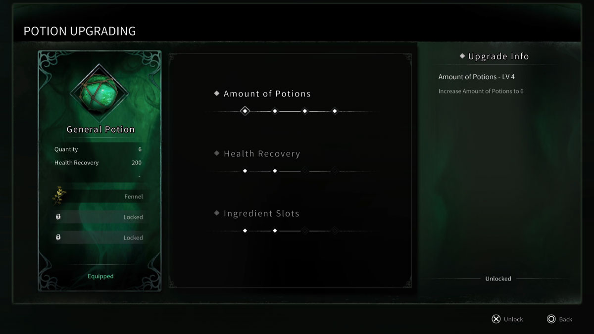 Thymesia potion guide How to upgrade and mix potions in Thymesia
