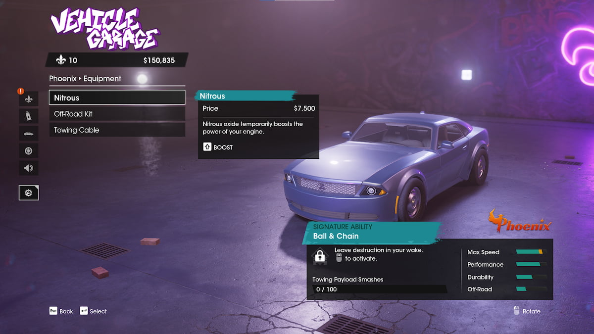 How to add Nitrous to vehicles in Saints Row Gamepur