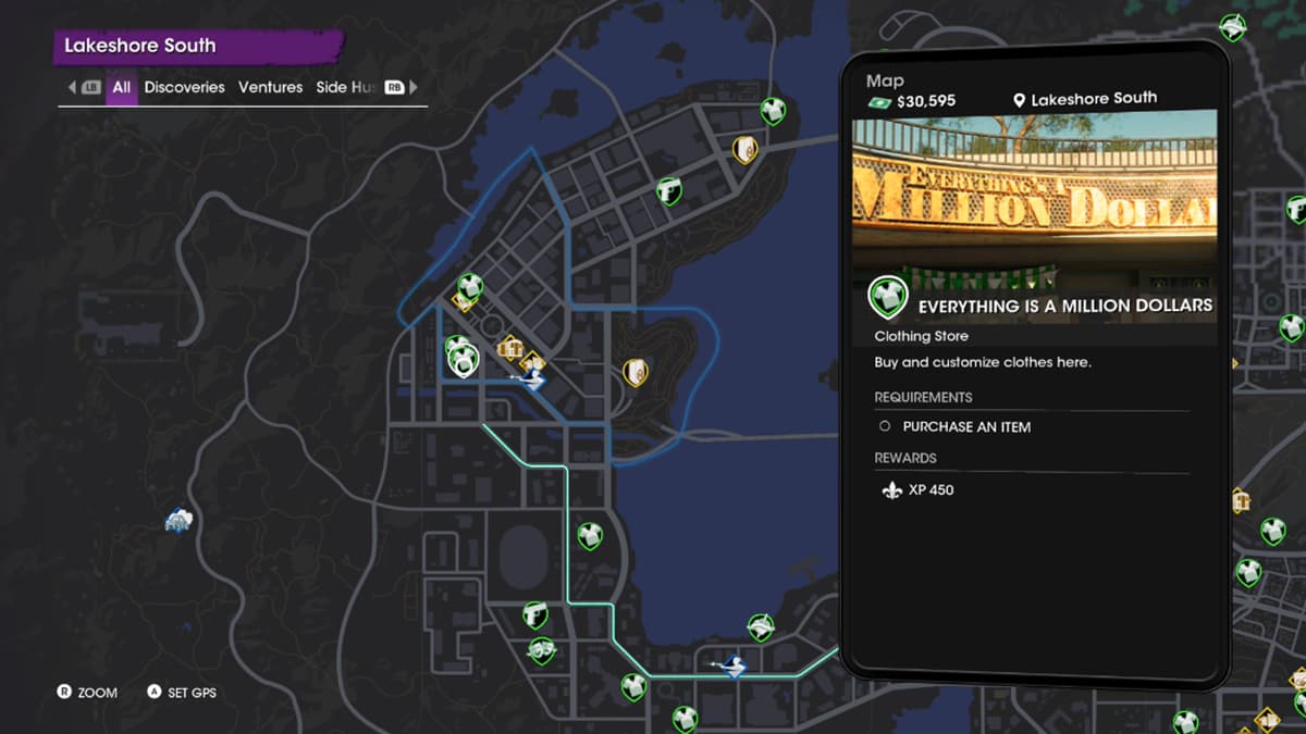 How to unlock the Everything's A Million Dollars store in Saints Row