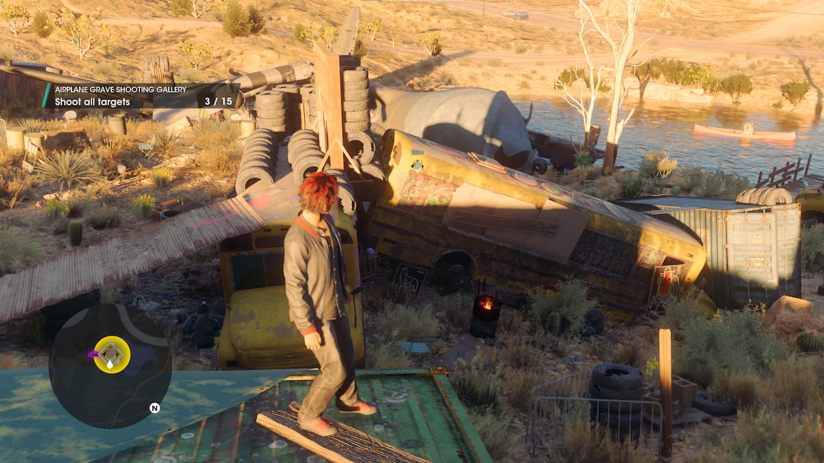 All Airplane Grave Shooting Gallery target locations in Saints Row