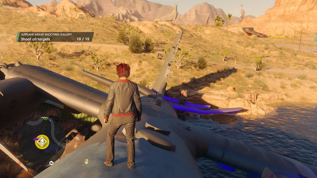 All Airplane Grave Shooting Gallery target locations in Saints Row