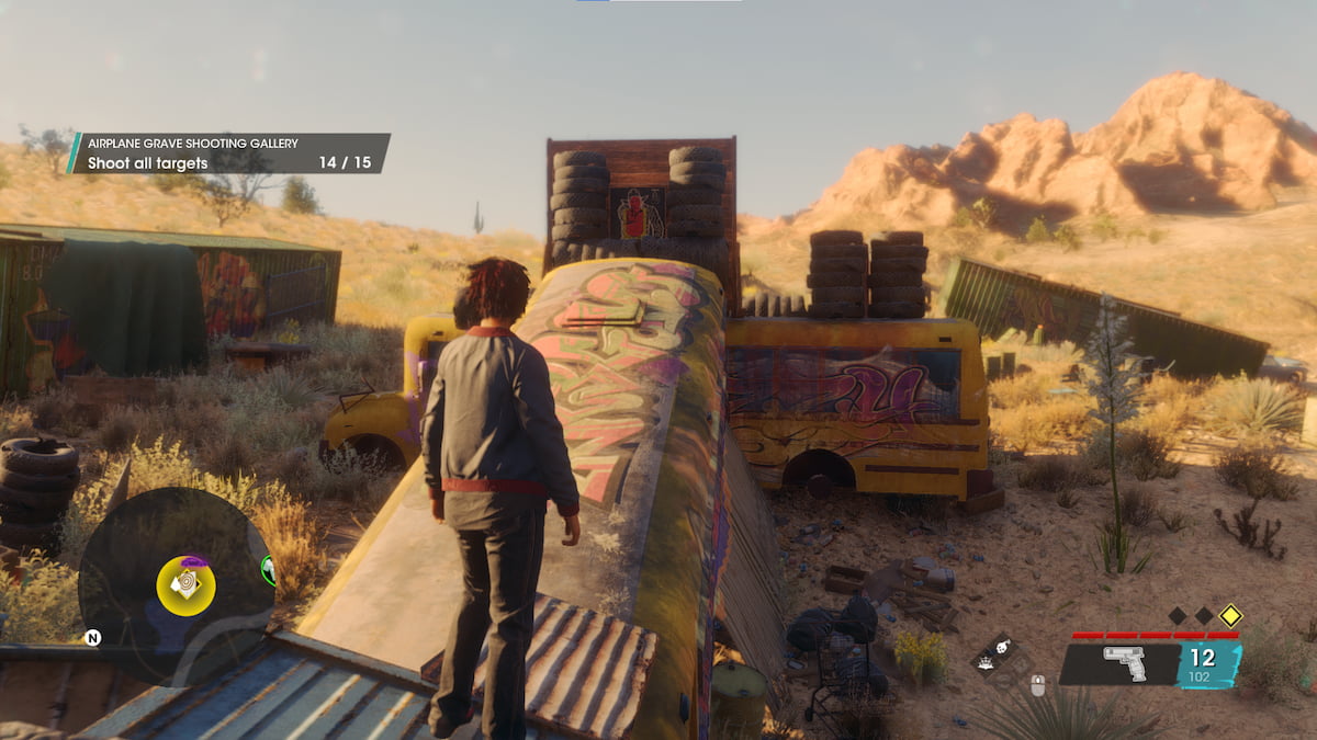 All Airplane Grave Shooting Gallery target locations in Saints Row