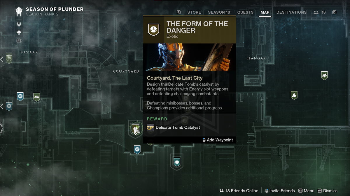 How to get the Delicate Tomb exotic catalyst in Destiny 2 Gamepur