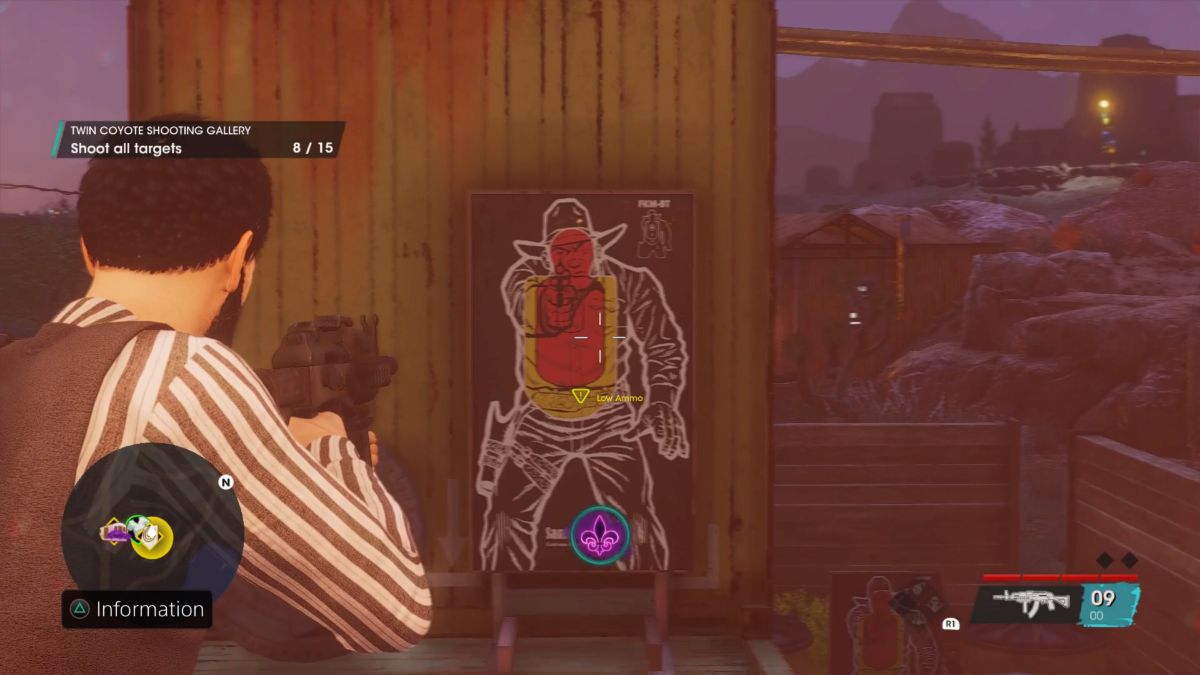 All Twin Coyote Shooting Gallery target locations in Saints Row Gamepur