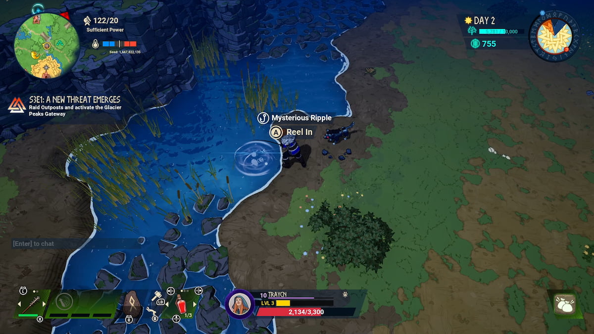 How fishing works in Tribes of Midgard Gamepur