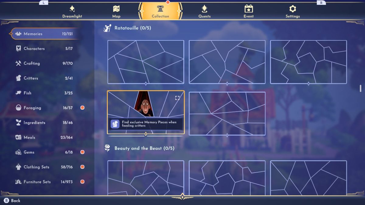 How to find memories in Disney Dreamlight Valley Gamepur