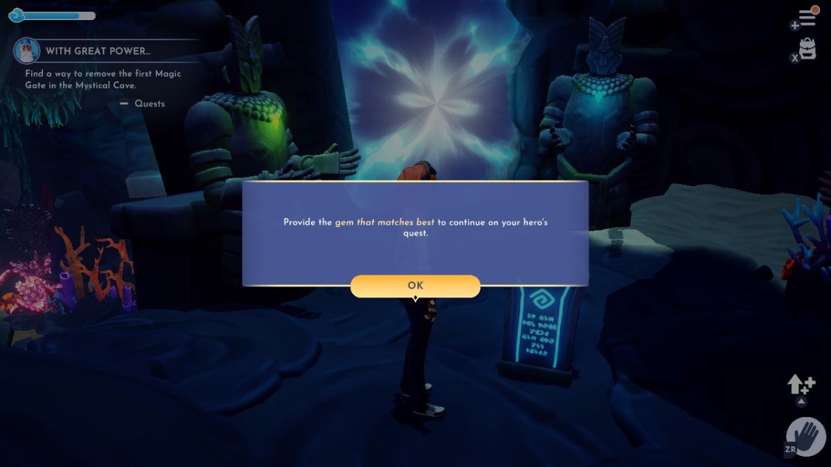 How to disable the magic gates in Disney Dreamlight Valley Mystical