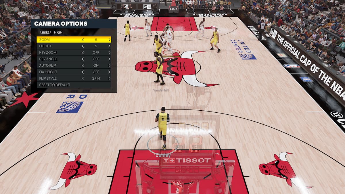 How to change the camera angle in NBA 2K23 Gamepur
