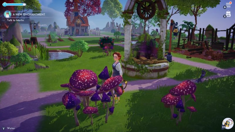 How to destroy mushrooms in Disney Dreamlight Valley - Gamepur