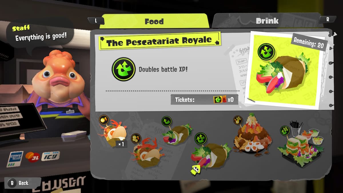 How to get CrabNGo Food Tickets in Splatoon 3 Gamepur