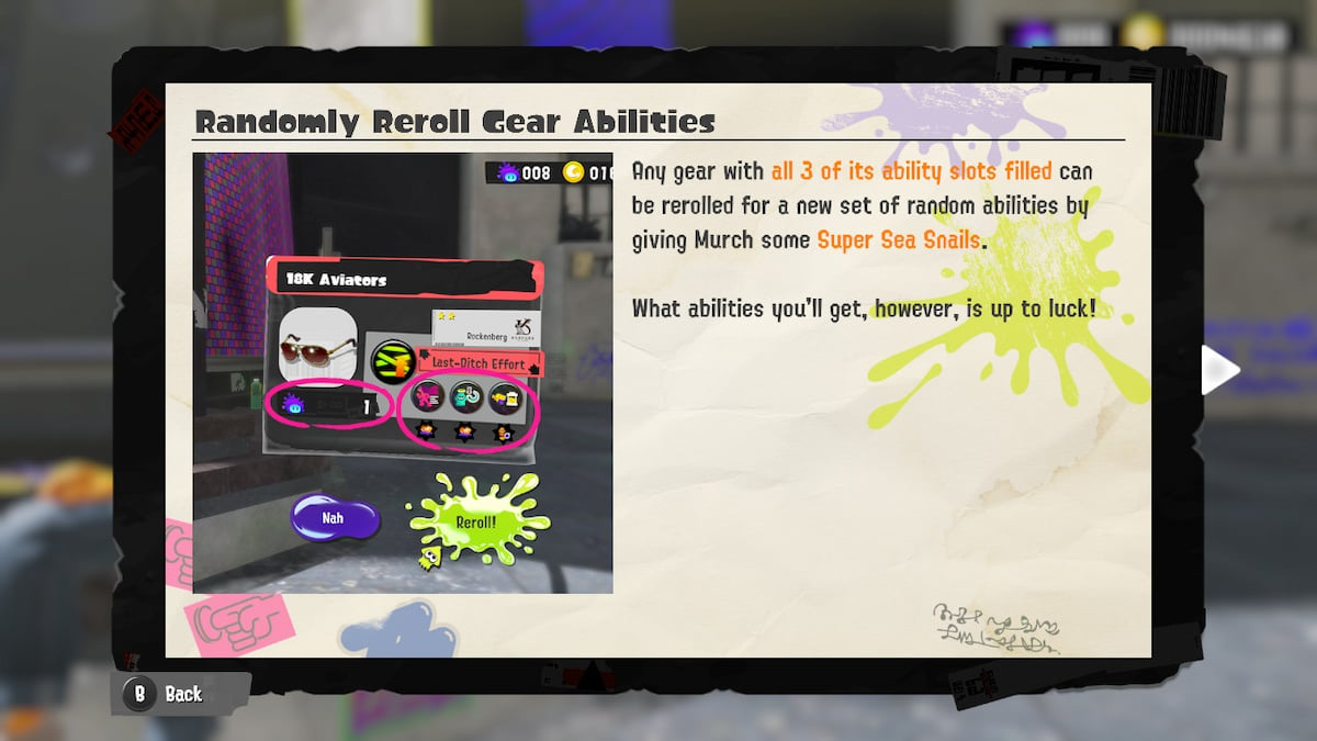 How to increase and reroll ability slots in Splatoon 3 - Gamepur