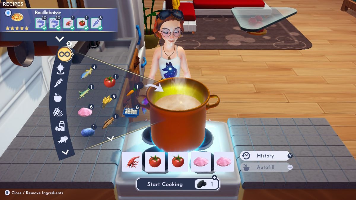 How to make Bouillabaisse in Disney Dreamlight Valley Gamepur