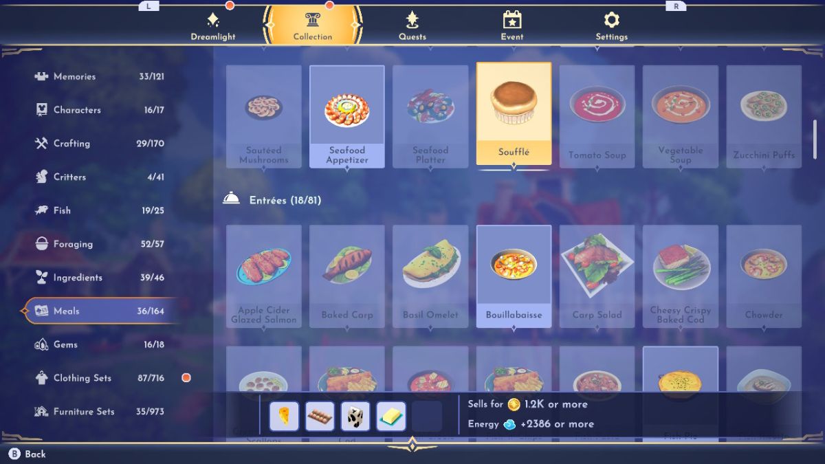 How to make Souffle in Disney Dreamlight Valley Gamepur
