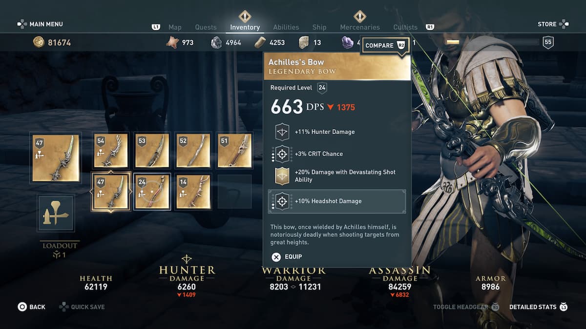 Every Legendary Bow in Assassin's Creed Odyssey, and how to get them