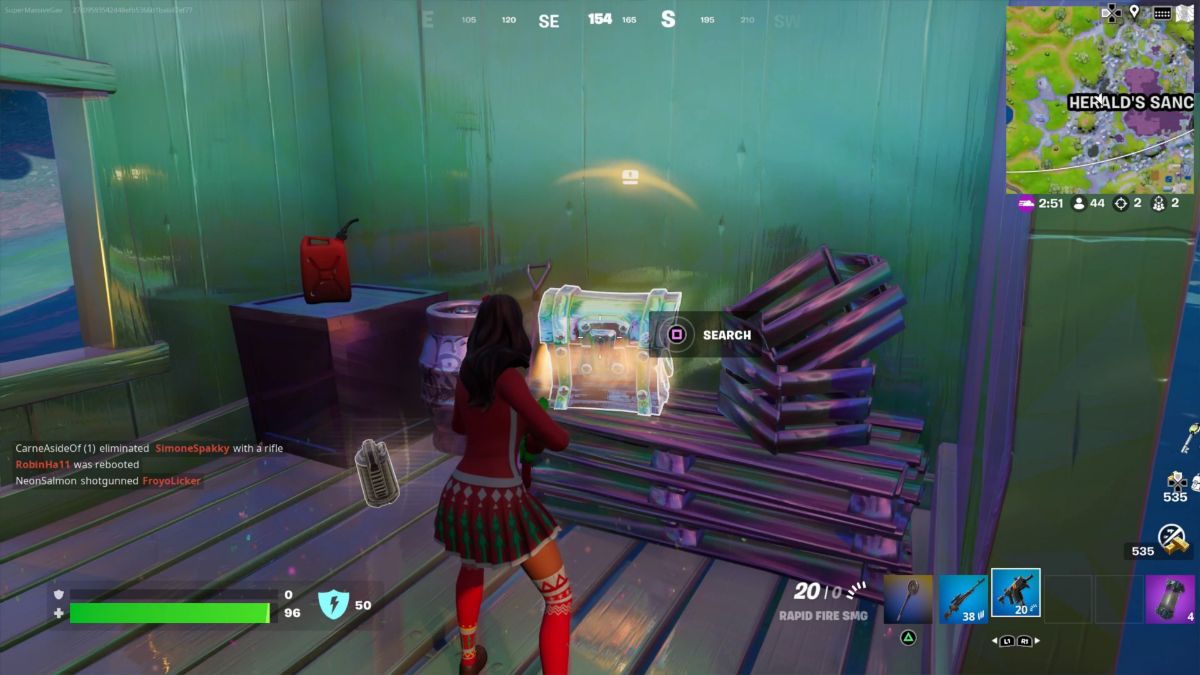 Where to find Chrome Chests in Fortnite Chapter 3 Season 4 Gamepur