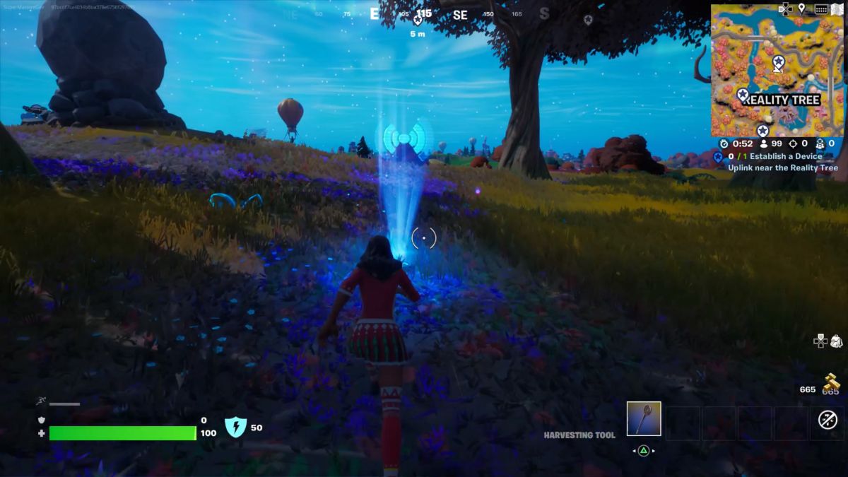 How to use the Device to record the Bizarre sound at a Reality Tree