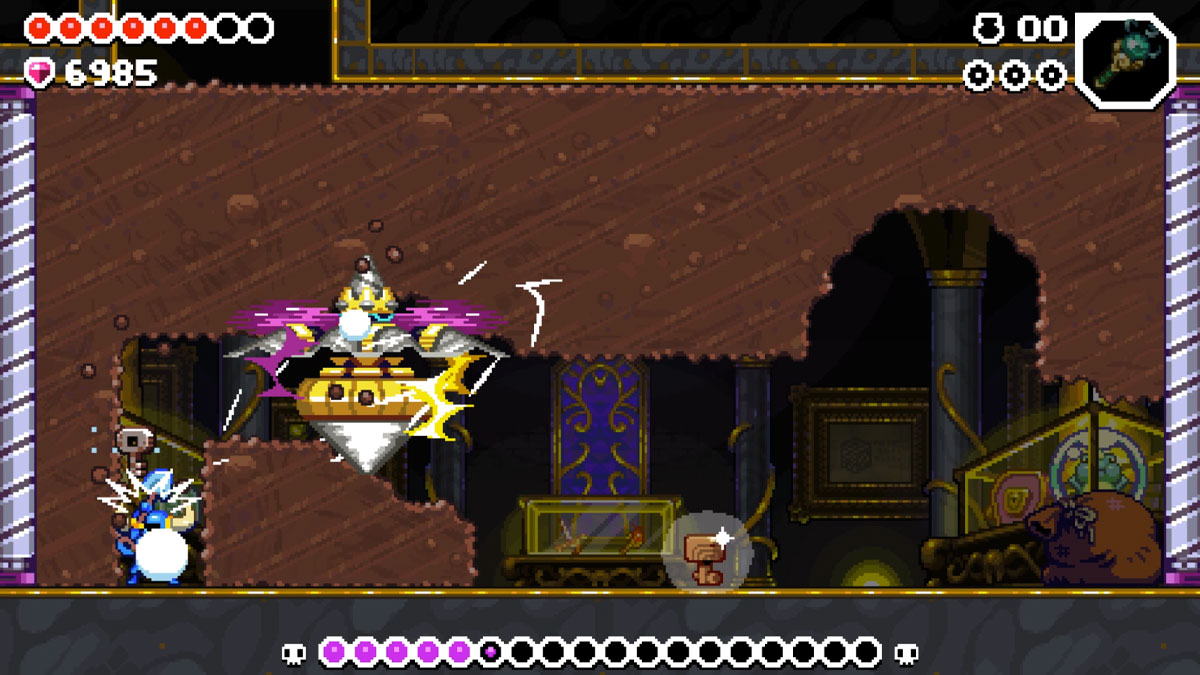 How to beat Drill Knight in Shovel Knight Dig - Gamepur