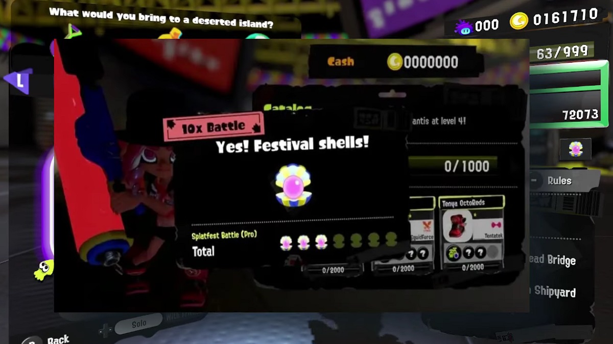 What are Festival Shells in Splatoon 3? Answered Gamepur
