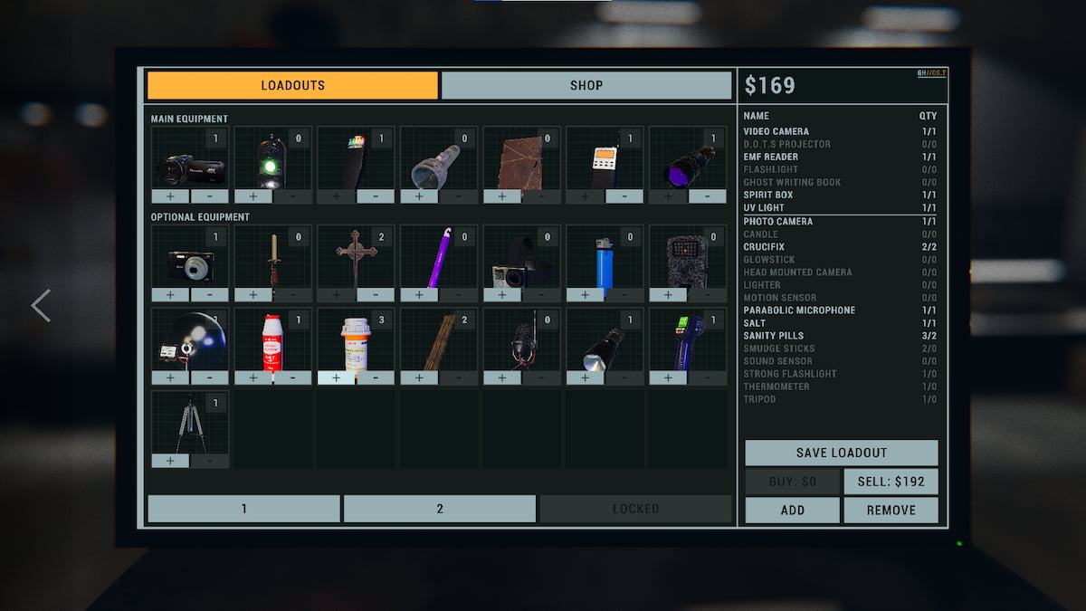 How Loadouts work in Phasmophobia Gamepur