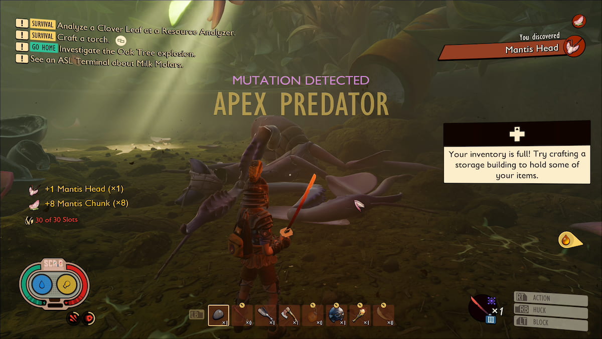 How to defeat the Mantis in Grounded Gamepur