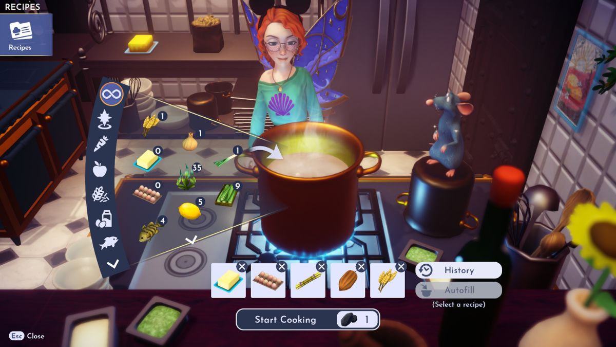 How to make Birthday Cake in Disney Dreamlight Valley Gamepur