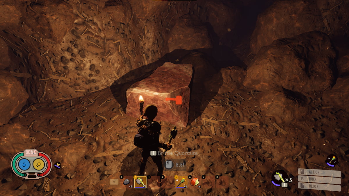 How to make Brittle Whetstone in Grounded Gamepur