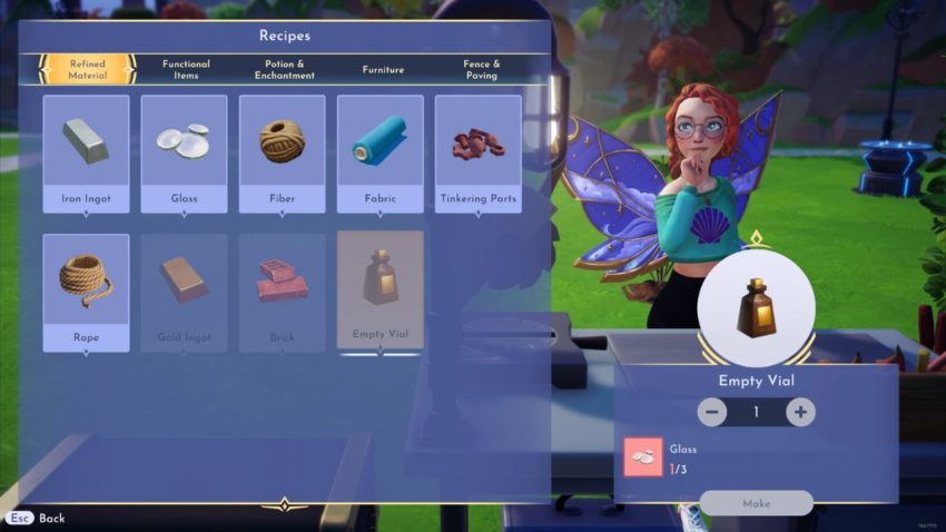 How to get an Empty Vial in Disney Dreamlight Valley - Gamepur