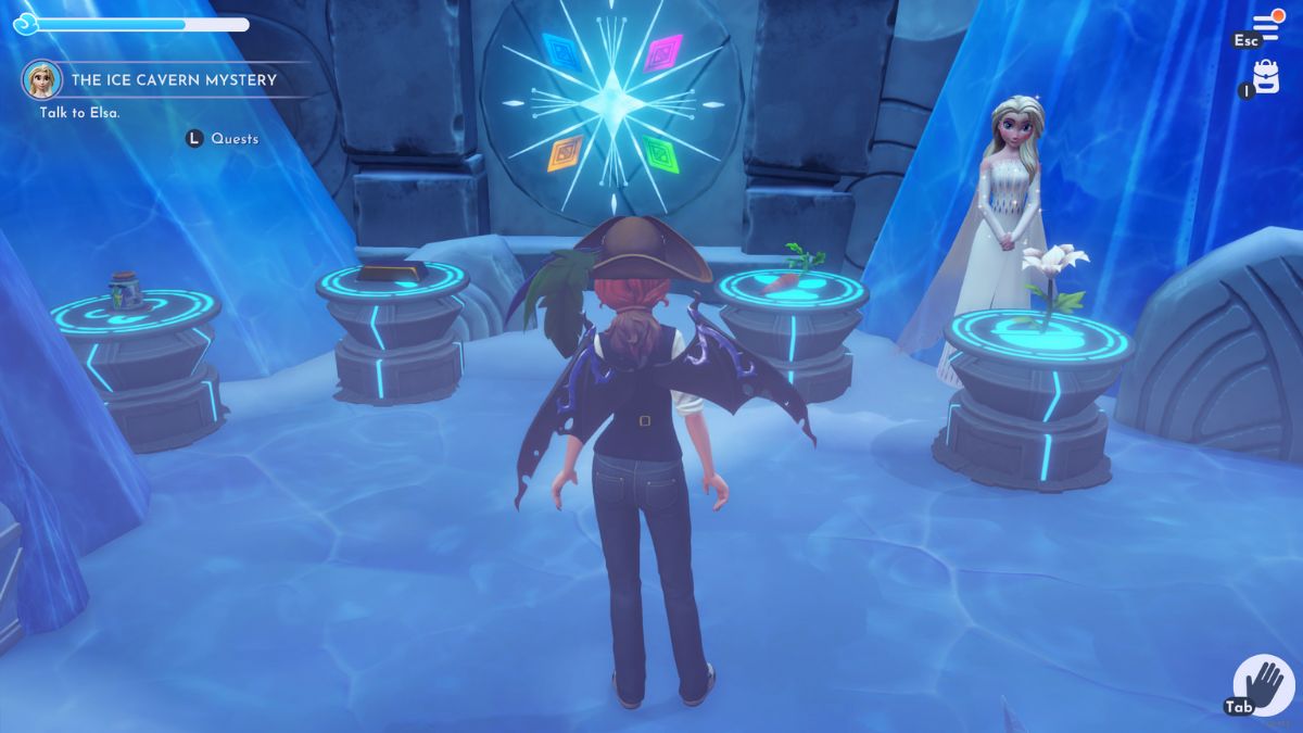 How to complete The Ice Cavern Mystery quest in Disney Dreamlight