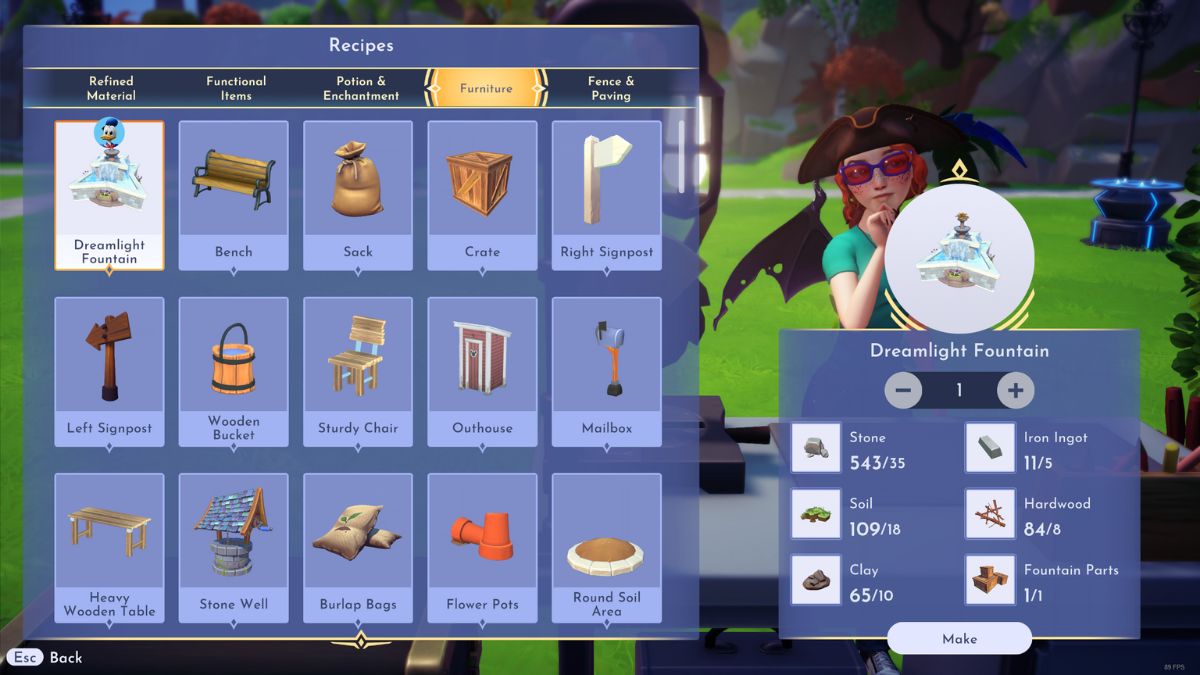 How to complete the Dreamlight Fountain quest in Disney Dreamlight