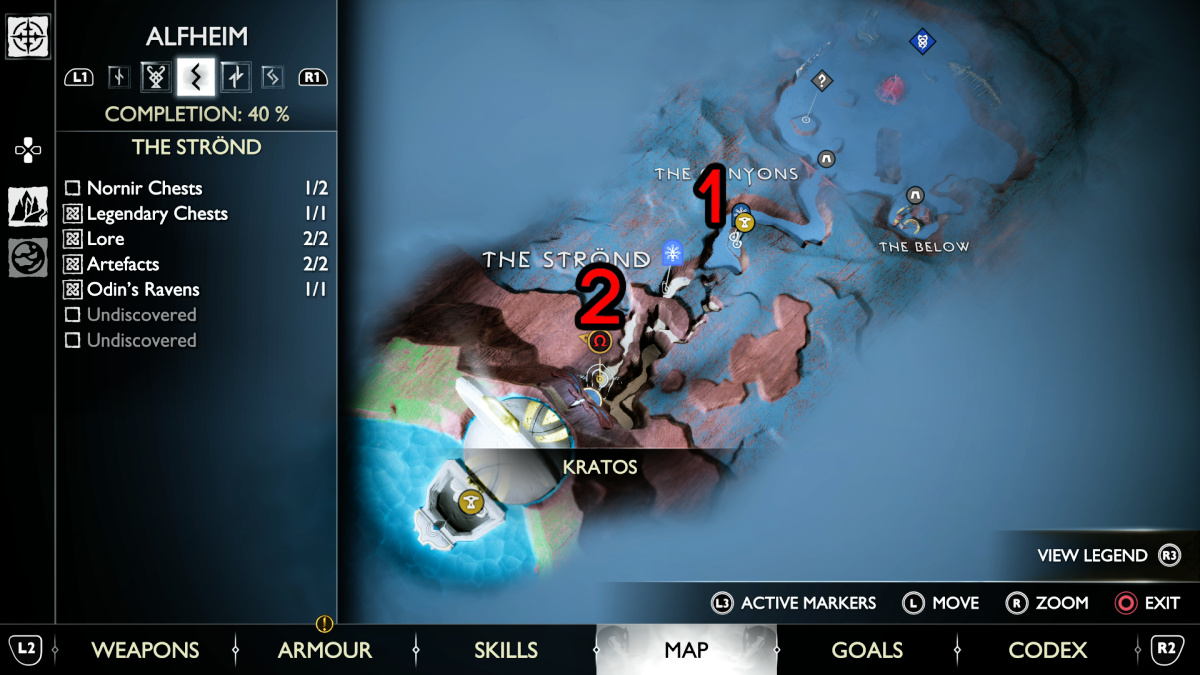 How to unlock the Nornir Chests at The Strond in God of War Ragnarok