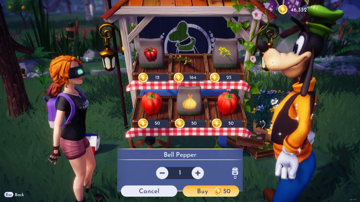 Where to find Bell Peppers in Disney Dreamlight Valley! The world of