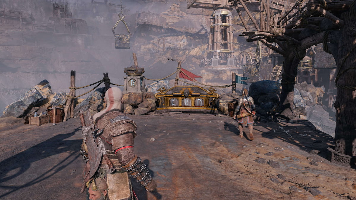 How to unlock the Nornir Chest in Jarnsmida Pitmines in God of War Ragnarok Gamepur