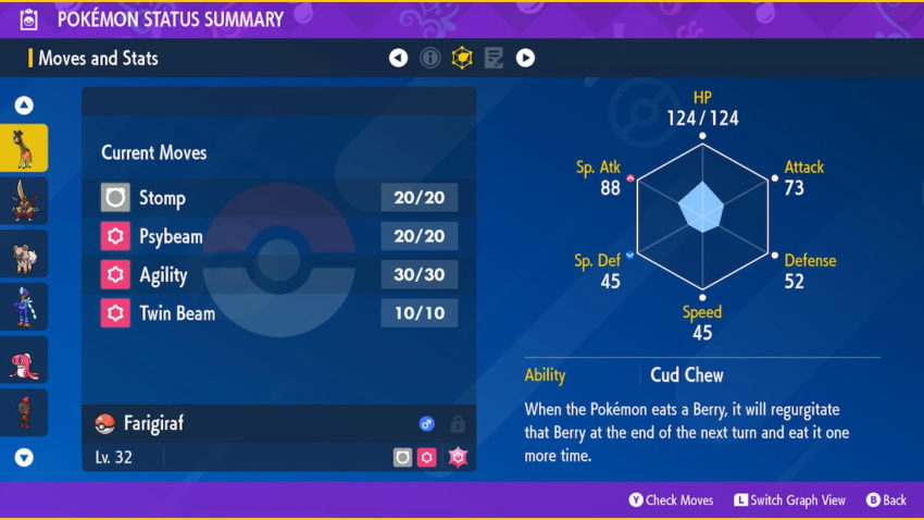  Cu ndo Aprende Girafarig Twin Beam En Pok mon Scarlet Y Violet 