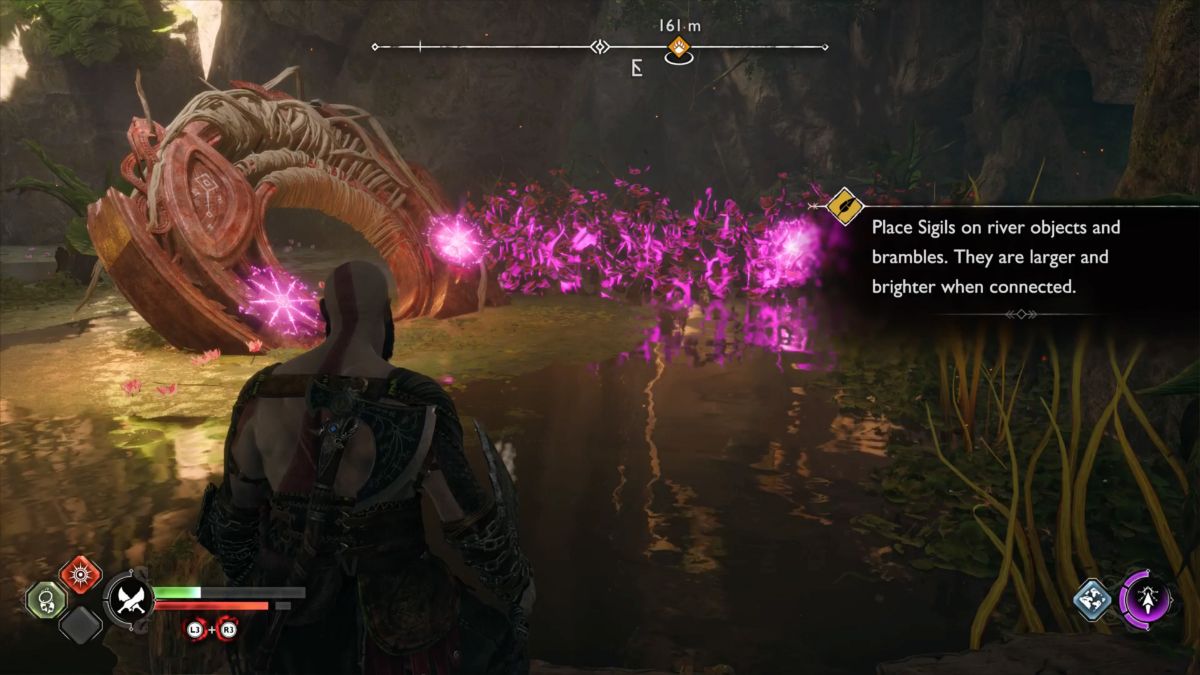 How to solve the Vanaheim Sigil Puzzle in God of War Ragnarok! The