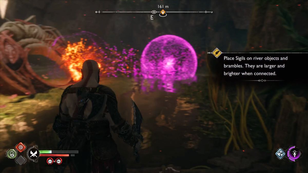 How to solve the Vanaheim Sigil Puzzle in God of War Ragnarok! The