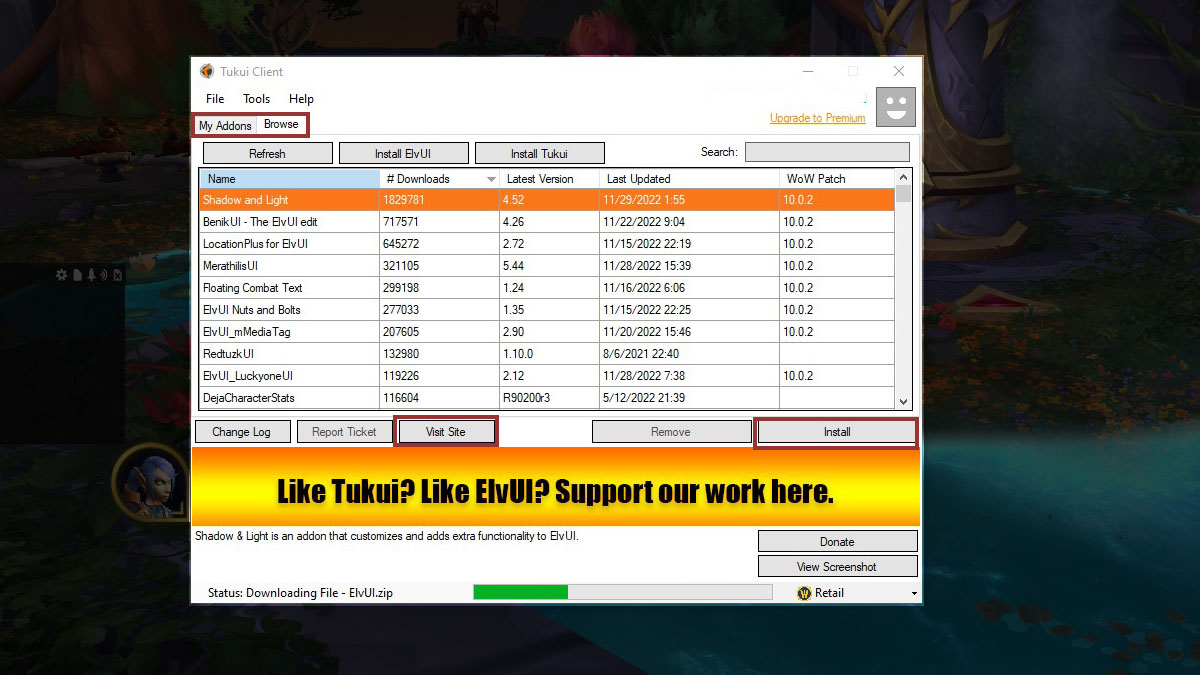 How to set up ElvUI for World of Warcraft Dragonflight! The world of